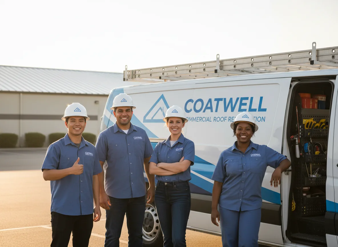 Commercial roof coating company in Burleson, TX